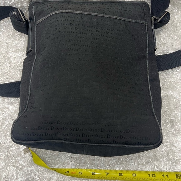 CHRISTIAN DIOR Shoulder Bag Canvas - Picture 9 of 16